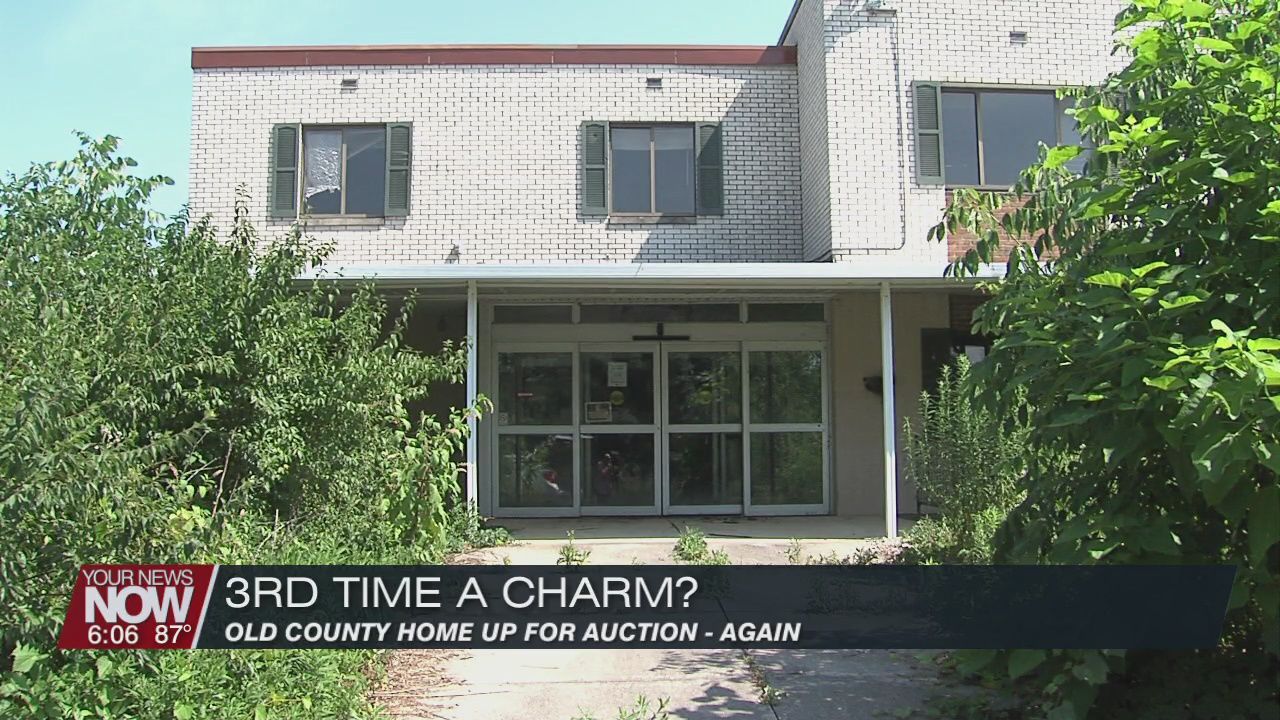 Allen County Commissioners hoping 3rd time is the charm in auctioning the old county home